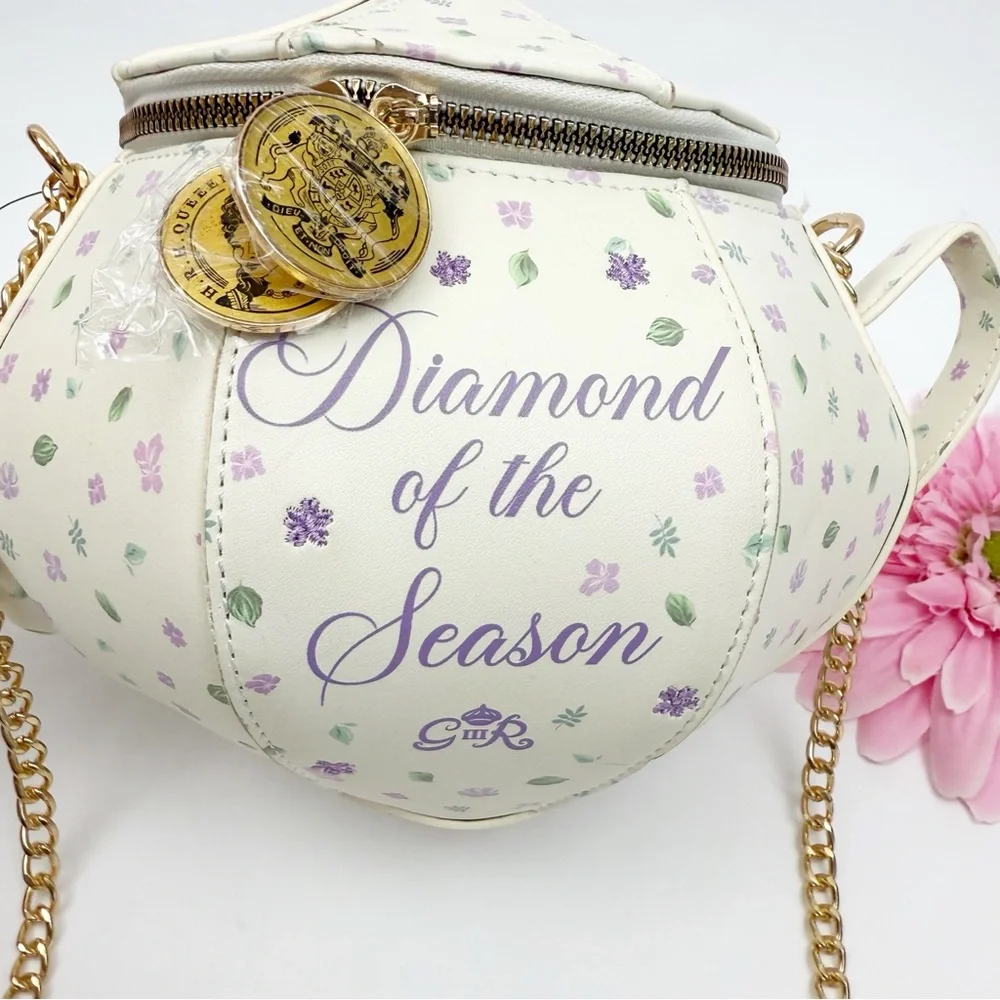 Bridgerton X Her Universe X Hot Topic Teapot Crossbody Bag - Picture 5 of 16